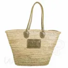 Design Basket Bag Elba olive- handmade by Umjubelt